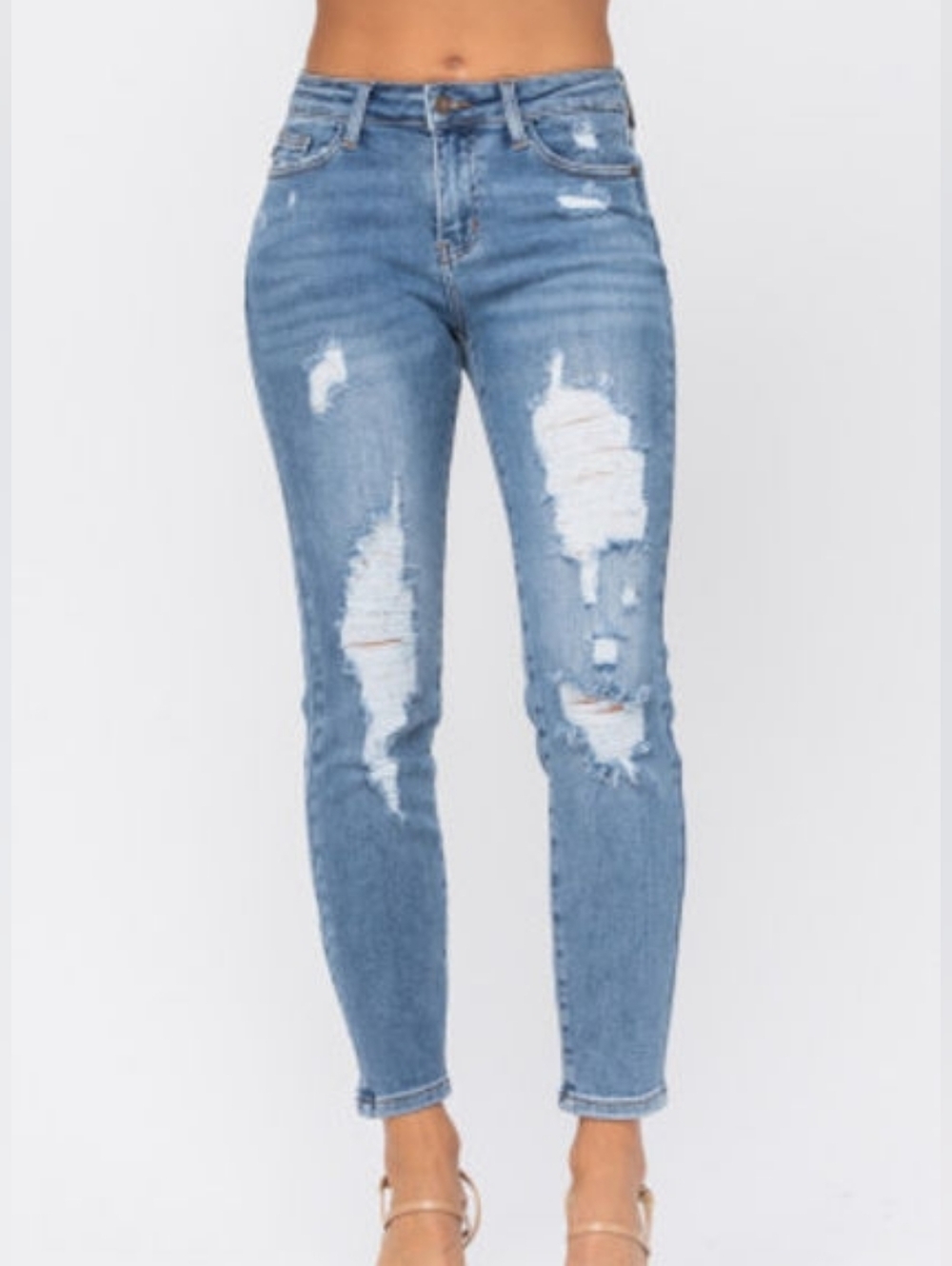 Judy Blue Relaxed Fit 98% Cotton Jeans